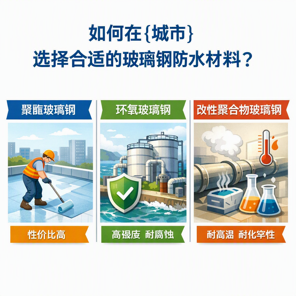 如何在宜昌选择合适的玻璃钢防水材料?